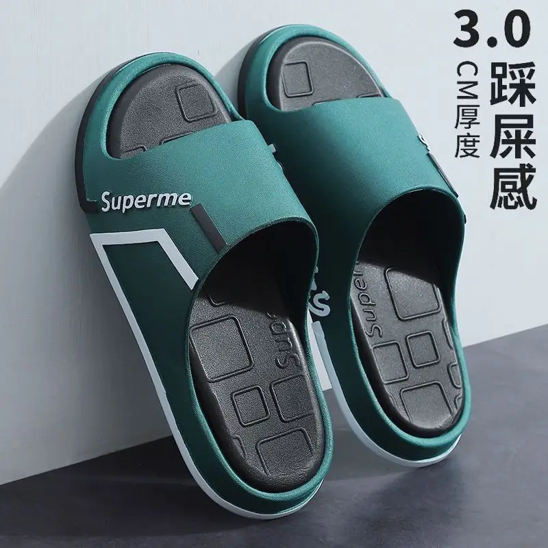 Sliders noirs pantoufles pour unisexe vide glisser sandales pantoufles unisexe Logo personnalisé diapositives