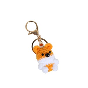 Muñecos <span class=keywords><strong>de</strong></span> Peluche <span class=keywords><strong>Amigurumi</strong></span> Tejidos a Crochet, Animales del Zodiaco Chino, Mono, Dragón, Tigre, Caballo, Conejo, Llavero - Product Image 5
