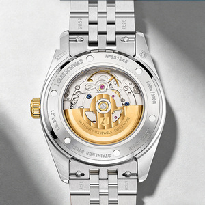 Orologio Svizzero Meccanico di Lusso da Uomo Louis <span class=keywords><strong>Schwab</strong></span> 45 Le Mirage Series LS.33.01.00.717, Alta Qualità, Movimento Sellita 316L - Product Image 4
