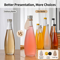 Échantillon gratuit 500ml Eau minérale française Evian de haute qualité en bouteille de verre pour boissons