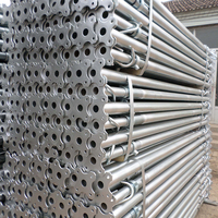 Vente en gros d'usine : Planches réglables en acier Q235 de marque Derfon pour coffrage de construction, surface galvanisée/peinte, épaisseur 1,5-3,0 mm