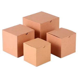사용자 정의 로고 인쇄 접이식 접이식 종이 상자 도매 친환경 재활용 크래프트 공예 종이 포장 상자
