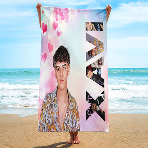 Venta caliente Xavi Peso Pluma <span class=keywords><strong>Karol</strong></span> <span class=keywords><strong>G</strong></span> Junior H Ivan Cornejo Diseñador de lujo Toallas de <span class=keywords><strong>playa</strong></span> de microfibra sin arena impresión personalizada - Product Image 3