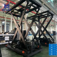 Plataforma Elevadora de Tijera Eléctrica de Alta Resistencia, Plataforma Hidráulica para Conciertos, Teatro y Eventos