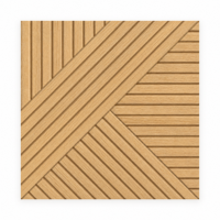 Panneau acoustique en feutre polyester, panneau mural décoratif insonorisant pour la réduction du bruit intérieur