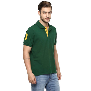 เสื้อโปโลทันสมัย 200 GSM ผ้าฝ้ายผสมโพลีเอสเตอร์ น้ำหนักเบา ระบายอากาศได้ดี สไตล์ลำลองทันสมัย รับผลิตแบบ OEM แบรนด์ส่วนตัว จากโรงงานผู้ผลิต - Product Image 4