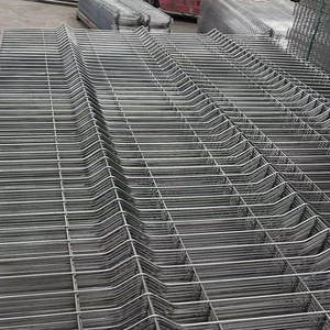 SS304 dây thép không gỉ hàng rào <span class=keywords><strong>3D</strong></span> bảng điều khiển/cong hàng rào hàn dây hàng rào V profiled lưới tấm/an ninh Dây hàng rào - Product Image 1