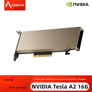 Tout nouveau pour NVIDIA <span class=keywords><strong>Tesla</strong></span> A2 16GB GPU serveur virtuel informatique PCI Express Compatible ordinateur portable GDDR6 ventilateur pour station de travail - Product Image 6