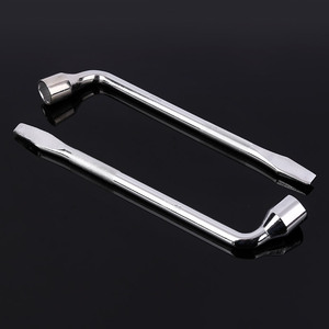 L Type Welding Wrench Metric Dual Purpose Automotive Repair <b>Tool</b> Pipe Shaped Bent Hook Wrench Manual Operation - Product Image 3