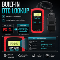 Escáner de Diagnóstico OBD2 Universal, Lector de Códigos de Automóviles Profesional para la Luz de Verificación del Motor, Herramienta de Diagnóstico CAN OBDII EOBD