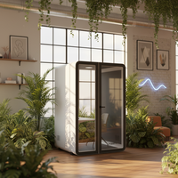UNIBOOTH-Espace de travail mobile de conception moderne multifonctionnel et durable pour la maison, le bureau, la salle de sport et l'appartement
