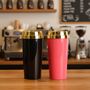 450ml Stainless Steel Tumbler Hot and <b>Cold</b> Minimalist Eco-Friendly Plastic Coffee <b>Cup</b> Direct Drinking Boiling Water Applicable - Product Image 3