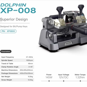 Máquina de Corte de Llaves para Autos Xhorse Dolphin XP008 XP-008 para Llaves Especiales sin Batería, Duplicado de Llaves - Product Image 3