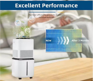 4 Packs de filtres à mèche de remplacement compatibles avec le filtre d'humidificateur à évaporation intelligent <span class=keywords><strong>Levoit</strong></span> Superior 6000S pour <span class=keywords><strong>LEVOIT</strong></span> 6000s - Product Image 3