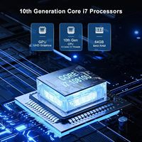 Mini PC Industrial y Empresarial de Nuevo Diseño con Windows 11 Pro, Procesador Core I5 de 10.ª Generación, Hecho en China