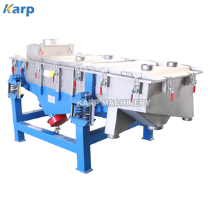5 Ton kum lineer titreşimli ekran otomatik kuvars toz ayırıcı makinesi - Product Image 3