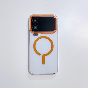 Transparent Magnetic Full Wrap Protection Lens Protective <b>Camera</b> Protect Wireless Charging Mobile Phone Cases <b>For</b> Xiaomi 17 Pro - Product Image 5