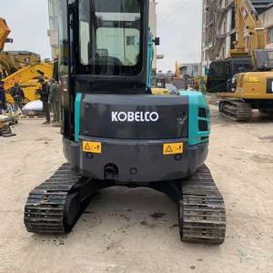 Goede Staat <span class=keywords><strong>Kobelco</strong></span> Sk55 <span class=keywords><strong>Japan</strong></span> Originele Gebruikte Mini Graafmachine 5.5 Ton 5 Ton Tweedehands Sk55sr Crawler Digger Met Cabine Bagger - Product Image 5
