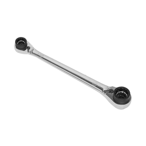 Low Price Hand Tools 242mm Length 8-in-1 Reversible <b>Ratchet</b> Ring Spanner for Selling - Product Image 3
