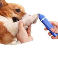 AUX/Auxes 4-in-1 Tierpflege-Set Geräuscharm 52dB Hundeschermaschine Waschbare Klinge Nagelschleifer 4 Aufsteckkämme 110-240V