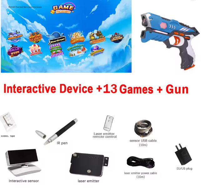 Electronic Plastic Infrared Sniper Gun with