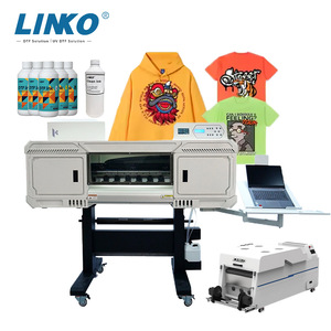 LINKO A3 Tshirt abbigliamento pelle felpe con cappuccio <span class=keywords><strong>giacca</strong></span> trasferimento termico pellicola per animali domestici macchina da stampa nuovo arrivo stampante a getto d'inchiostro 1 anno - Product Image 1