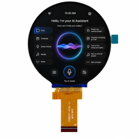 Écran LCD rond TFT personnalisé de 2,8 pouces 480x480 avec interface MIPI/SPI+RGB Contrôleur ST7701SN - Fournisseur OEM/ODM