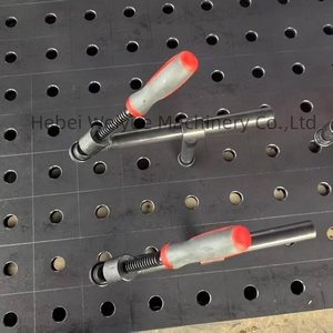 Bàn hàn có thể điều chỉnh chiều cao với kẹp cố định 1000x800mm Trạm Hàn - Product Image 2