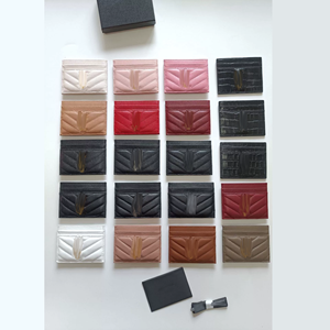 <span class=keywords><strong>Porte</strong></span>-<span class=keywords><strong>monnaie</strong></span> en <span class=keywords><strong>cuir</strong></span> PU pour femmes, avec logo personnalisé, sans fermeture et <span class=keywords><strong>porte</strong></span>-cartes de crédit, idéal pour les cadeaux d'entreprise - Product Image 1