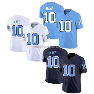 सर्वश्रेष्ठ गुणवत्ता कस्टम ड्रेक मेई शैली सिलाई टेबिल प्लस आकार 6xl अमेरिकी फुटबॉल जर्सी - Product Image 1