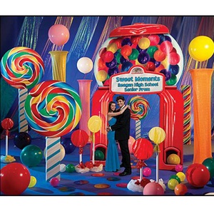 Decoración para Fiestas, Escultura <span class=keywords><strong>de</strong></span> Piruleta <span class=keywords><strong>de</strong></span> Fibra <span class=keywords><strong>de</strong></span> Vidrio, Decoración para Tienda <span class=keywords><strong>de</strong></span> Dulces - Product Image 1