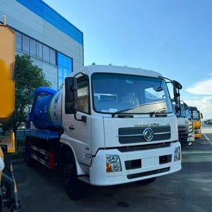 Camion de vidange des eaux usées Dong Feng 8000L / Véhicule de nettoyage des égouts / Déboucheur pour services de canalisations d'eau de pluie - Product Image 4