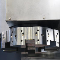 Tour vertical CNC VTC50 de haute précision avec broche à couple élevé et forte puissance de coupe pour le tournage de disques, de moyeux et de brides