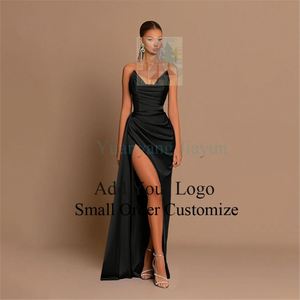 Sky Blue Silk Prom Dresses - 2025 Elegant Floor-Length Gowns