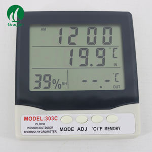 GR-303C termo-higrometre psikrometre nem ölçüm aralığı 10% ~ 99% RH - Product Image 4