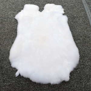 Pelo de piel de conejo para mujer, Color Natural teñido, calidad superior, venta al por mayor, precio barato, bolso con cuello embellecedor - Product Image 3