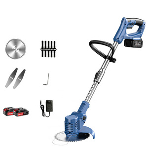 Tondeuse à gazon sans fil à batterie lithium-ion 2023, portable, 21V, tondeuse à gazon à braquage zéro, tondeuse à gazon électrique - Product Image 1