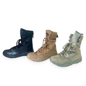Bottes tactiques DF22 kaki pour hommes, hautes, en daim, respirantes, pour toutes les saisons, randonnée, alpinisme - Product Image 6