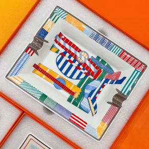 Cenicero de Cigarros Electrónico Recargable de Cerámica, Estilo Americano, Cuadrado, Decorativo, Ecológico, para Hogar y Oficina - Product Image 3