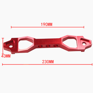 Modified Long Battery <b>Bracket</b> Aluminum Alloy 182MM x 43MM x 142MM For Prismatic Battery Mounting - Product Image 2