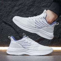 Chaussures d'été pour hommes grandes tailles (US 40-50) |   Sneakers légères à semelle extérieure souple en EVA |   Chaussures de course décontractées avec empeigne en mesh respirant et antidérapant