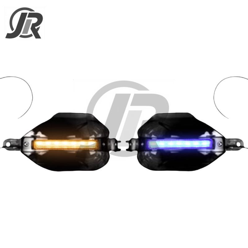 สีดำพร้อมไฟ LED