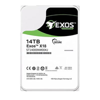 St14000nm000j X18 企业级容量 14Tb 3.5 英寸 6Gb/S 串行 ATA (SATA) 热插拔 7.2K 256Mb 缓存 512E/4Kn 格式硬盘
