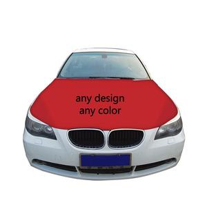 Housse de capot de voiture personnalisée en polyester tricoté avec impression numérique drapeau – Housse de capot de véhicule de haute qualité en gros - Product Image 1