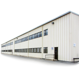 Ánh sáng khung thép nhà thờ xây dựng màu be kim loại xây dựng với thiết kế - Product Image 2