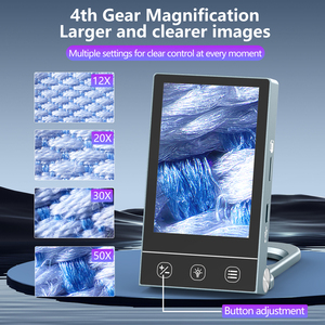 Portable Digital Screen Magnifier HD Electronic Video Magnifier with Super TFT/Aluminum Lens 4 White 4 UV Lights for <strong>Reading</strong> <strong>Aid</strong> - Product Image 1