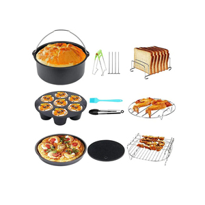 Accessoires 7 pouces/8 pouces pour <span class=keywords><strong>Philips</strong></span>/GOWISEUSA/COZYNA/COSORI/Ninjia et toutes les friteuses à air 3.7QT à 5.80T - Product Image 1