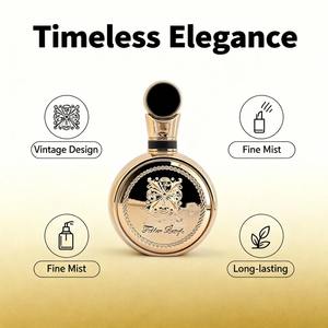 Parfum Jasmin Fleur <span class=keywords><strong>de</strong></span> Nuit, floral profond et sensuel pour les soirées romantiques, flacon en verre foncé, parfum haut <span class=keywords><strong>de</strong></span> gamme avec bouchon doré, certifié Halal - Product Image 4