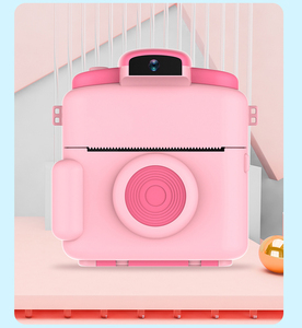 Appareil photo d'impression pour enfants, cadeau de Noël, 1080P HD, avec papier thermique, écran HD 2,4 pouces, coque mignonne, jouet cadeau - Product Image 3
