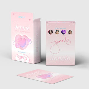 Nuova carta kpop jennie da 60 pz/scatola artigianale carta artistica ecologica carta LOMO da 30 pz/scatola adesivo per bicicletta da collezione - Product Image 2